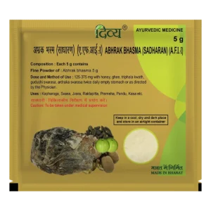 DIVYA ABHARAK BHASM 5 GM