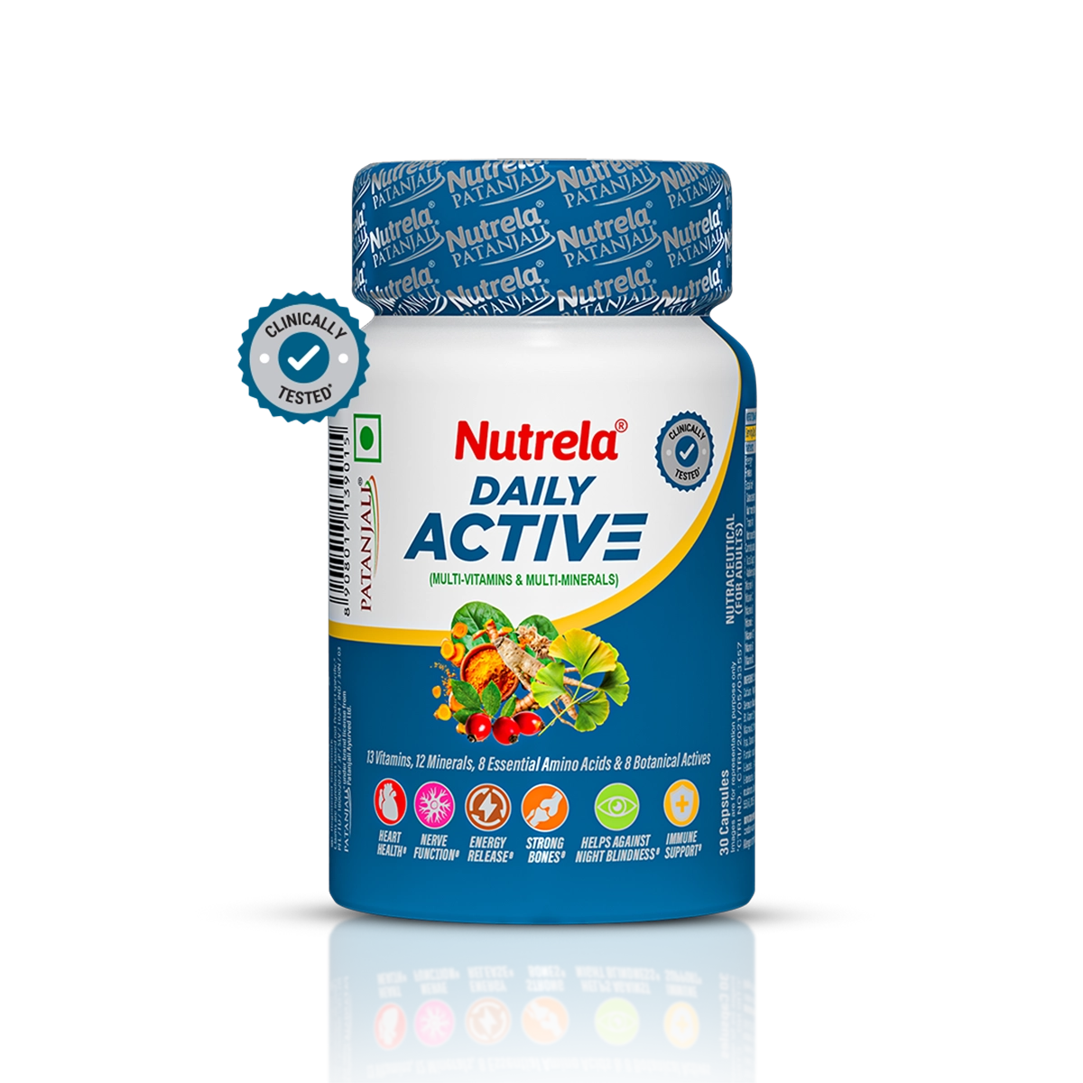 PAT NUTRELA DAILY ACTIVE CAPSULE 750 MG 1 PAT NUTRELA DAILY ACTIVE CAPSULE 750 MG