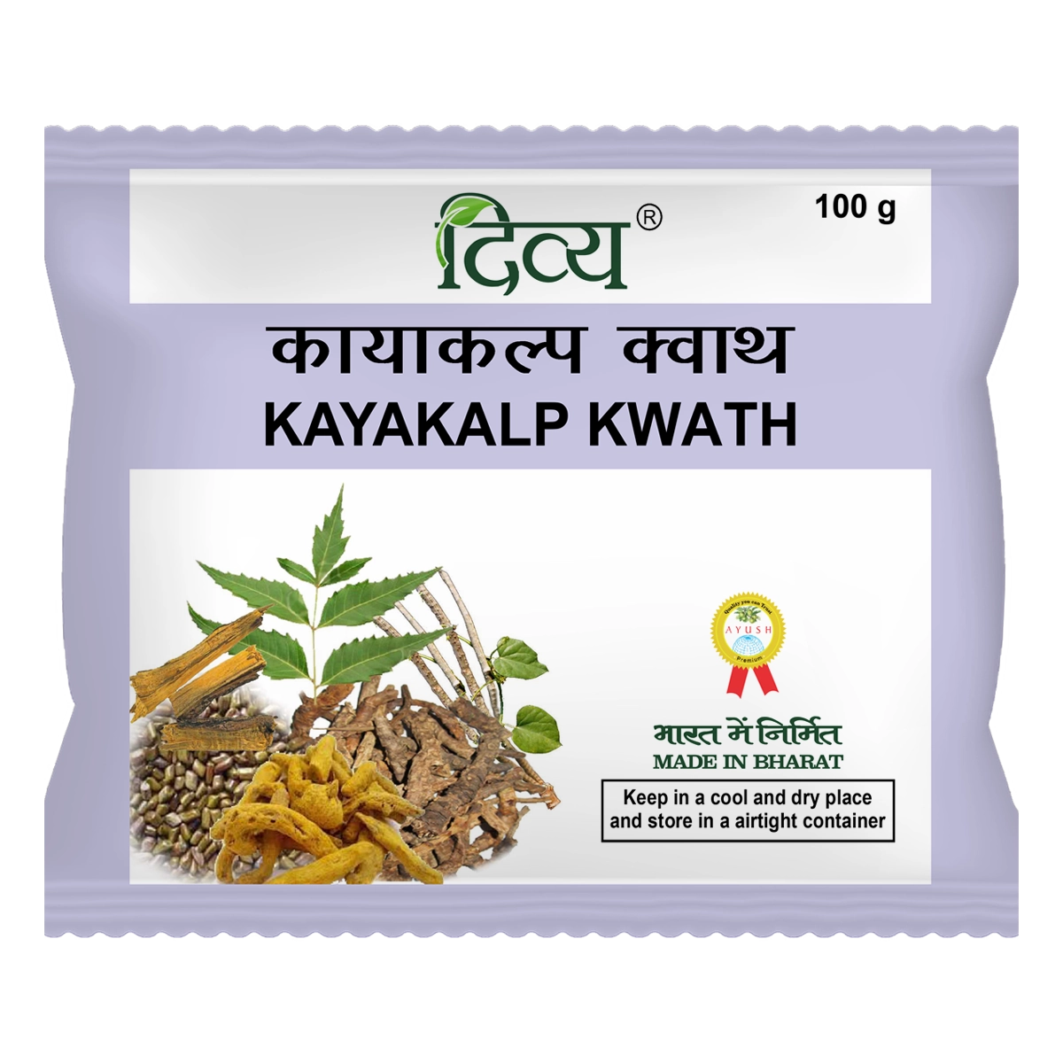 DIVYA KAYAKALP KWATH 100 GM 1 DIVYA KAYAKALP KWATH 100 GM